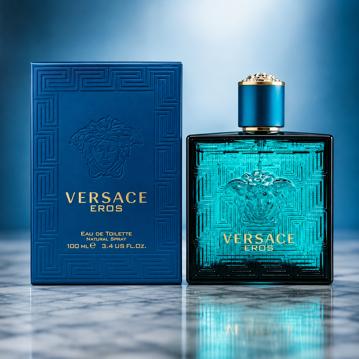 Versace Eros for Men 3.4 fl oz / 100ml Eau de Toilette Spray